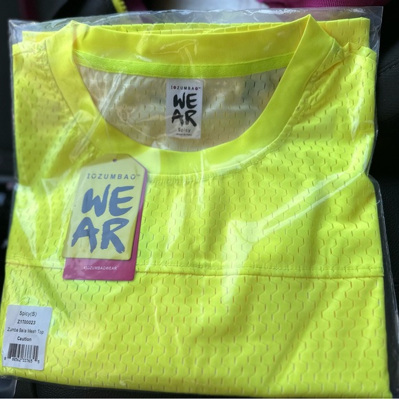 Zumba Baila Mesh Top S/M - Picture 4 of 5